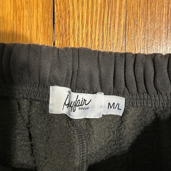 The Mayfair Group Dark Gray Sweatpants Relaxed Fit M/L - Picture 3 of 4